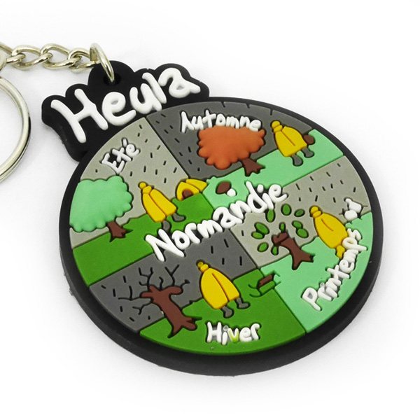 [111HE-13] Porte-clé plat 4 saisons