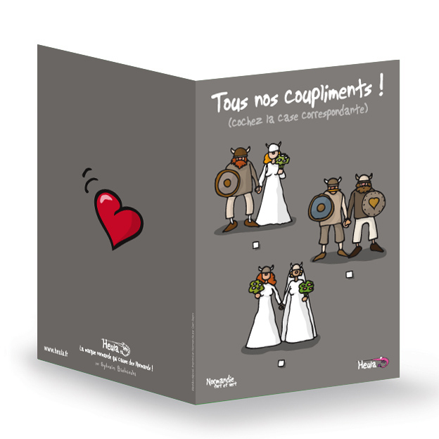 [113HE-020] CP souhait Tous nos coupliments avec enveloppe