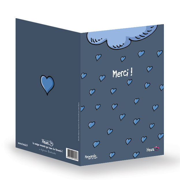 [113HE-032] CP souhait Merci avec enveloppe