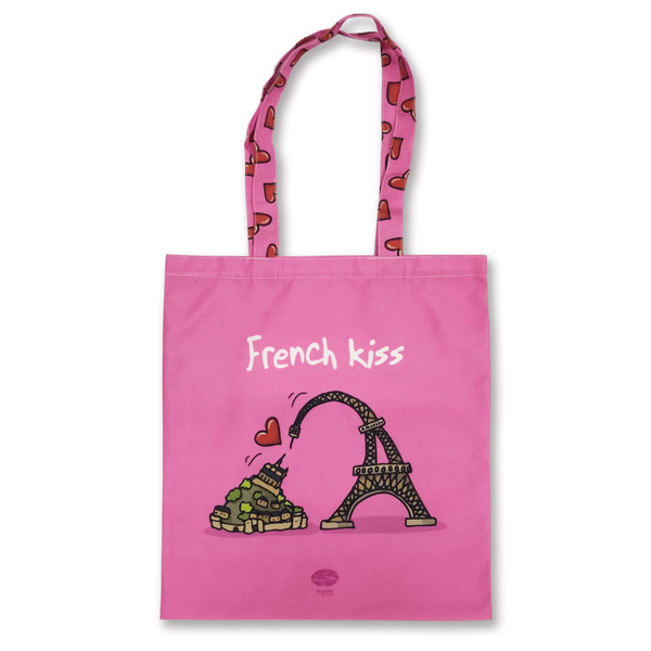 [132HE-03] Tote bag Eiffel kiss