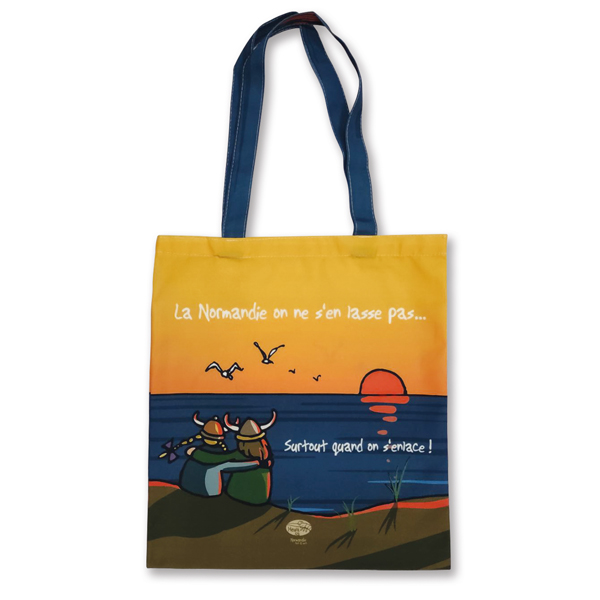 [132HE-05] Tote bag On s'enlace Normandie