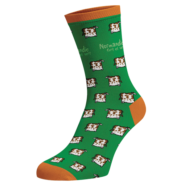 [13HE-04] Chaussettes Vaches 37/41