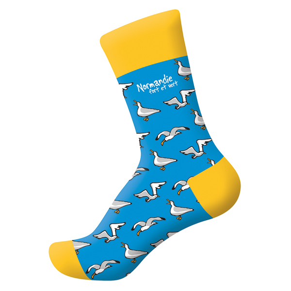 [13HE-21] Chaussettes Mouettes 42/46