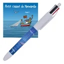 [167HE-14] Stylo BIC 4 coul Chalut