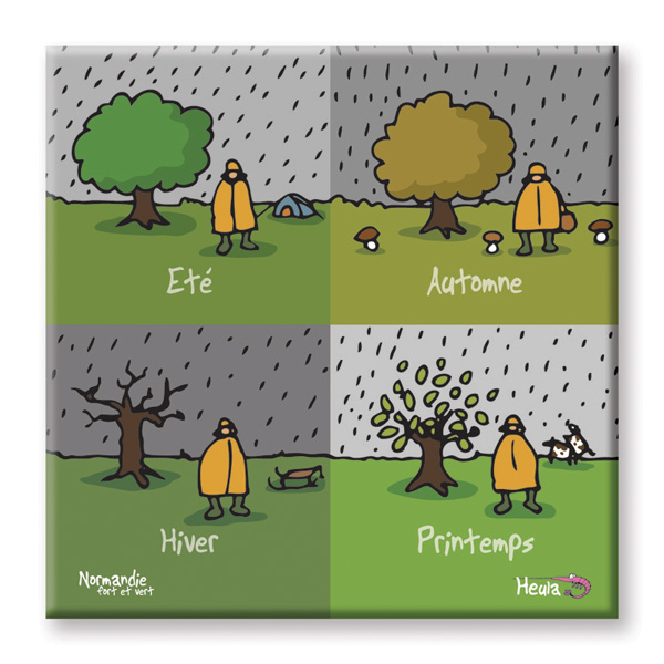 Dessous de plat 4 saisons