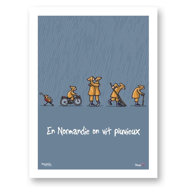 [203HE-06] Affiche Pluvieux