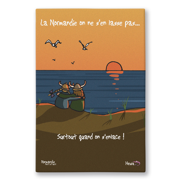 [204HE-11] L'Essuie-tout On s'enlace Normandie