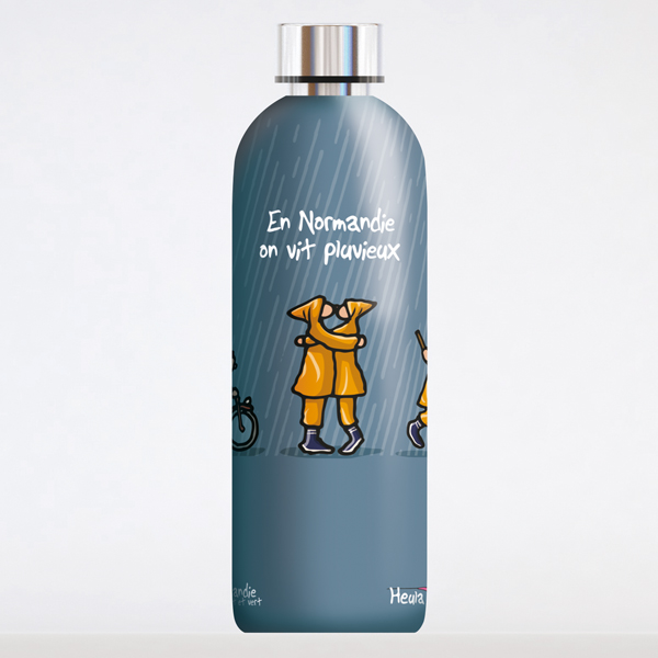[206HE-03] Bouteille isotherme Pluvieux