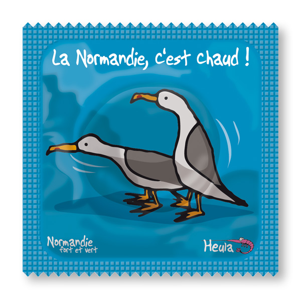 Préservatif C'est chaud - Mouettes