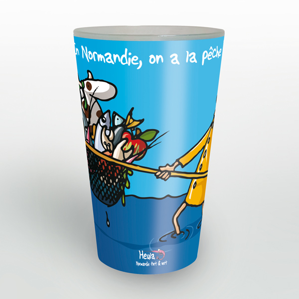 [216HE-01] Gobelet On a la pêche