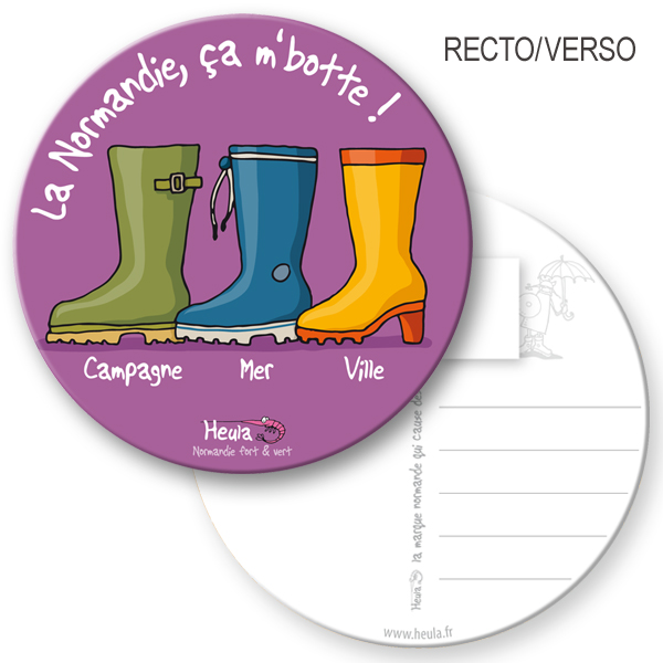 [220HE-06] Sous-bock postable Ca m'botte