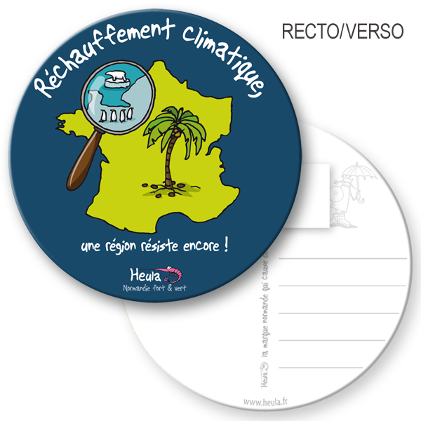 Sous-bock postable Réchaufft loupe