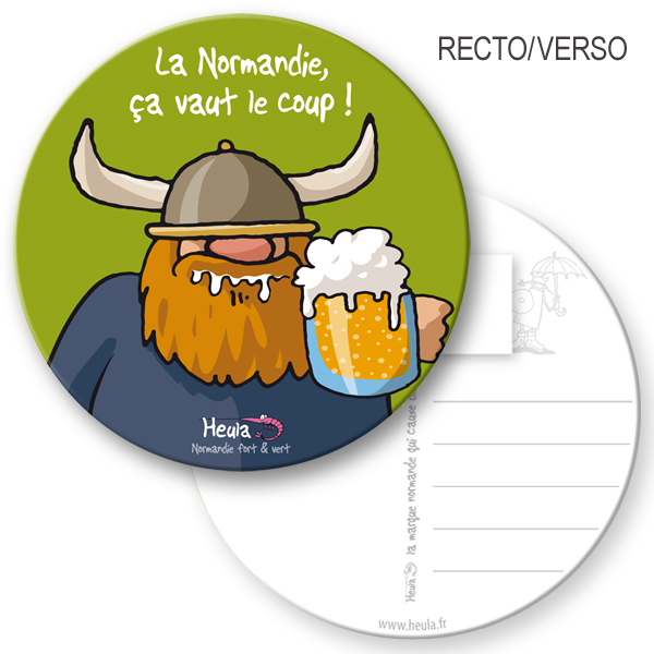 Sous-bock postable Ca vaut le coup