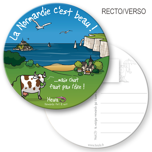 [220HE-25] Sous-bock postable Chut