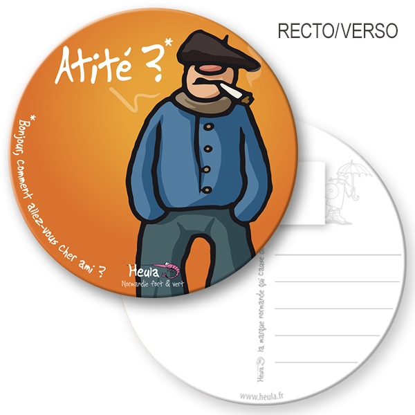 Sous-bock postable Atité