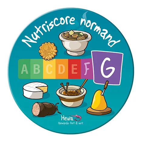 [220HE-32] Sous-bock postable Nutriscore