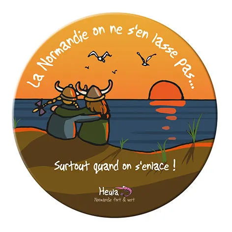 [220HE-33] Sous-bock postable On s'enlace