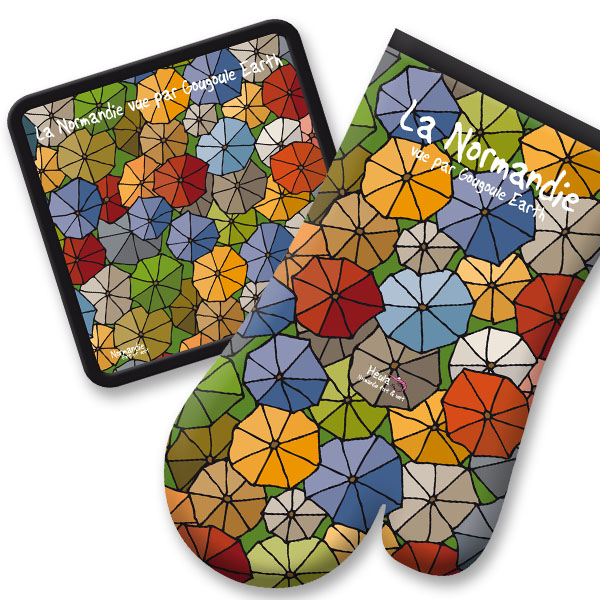 [103HE-11] Gant/manique Gougoule