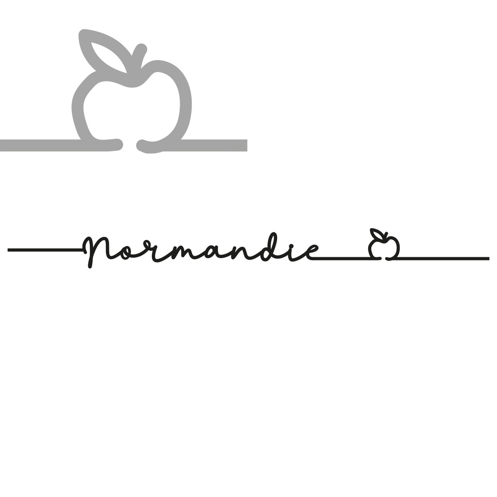 Ligne Normandie pomme creuse