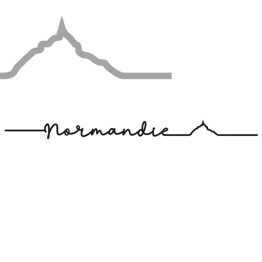 [224AL1-003] Ligne Normandie Mt St Michel creux